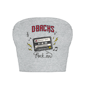 Arizona Diamondbacks Mixtape Crop Tube Top