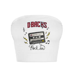 Arizona Diamondbacks Mixtape Crop Tube Top