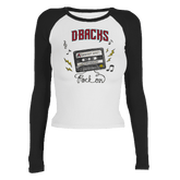 Arizona Diamondbacks Mixtape Roxy Raglan Long Sleeve