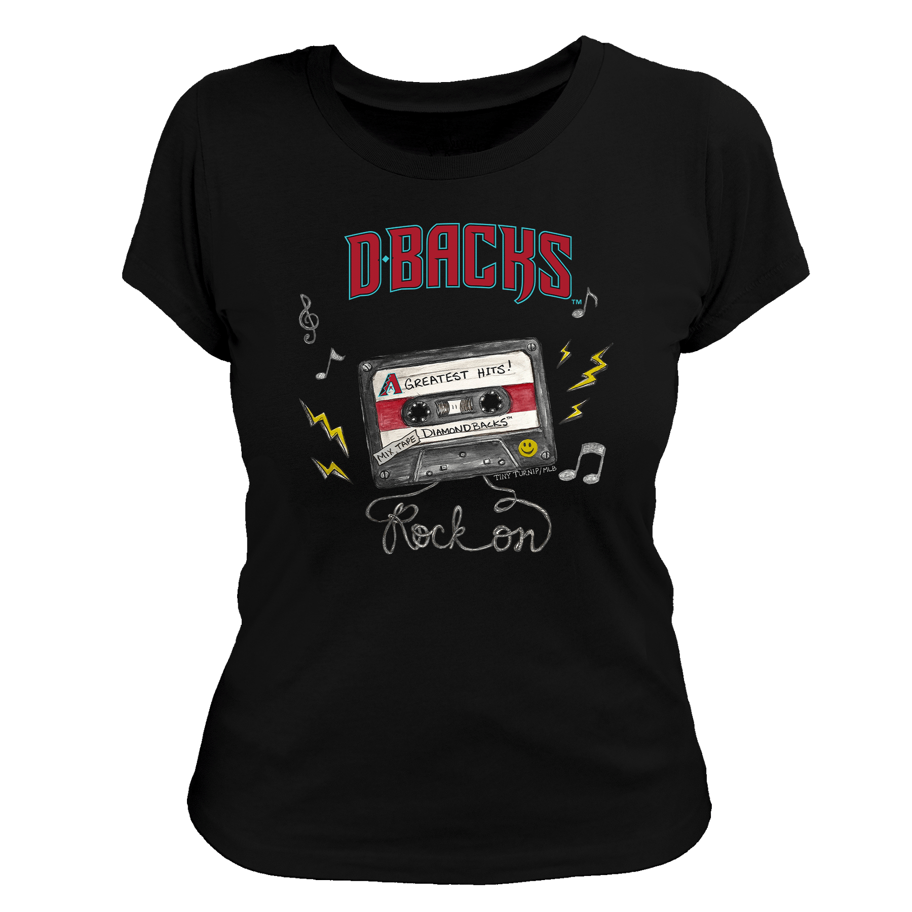 Arizona Diamondbacks Mixtape Women's Tee Shirt