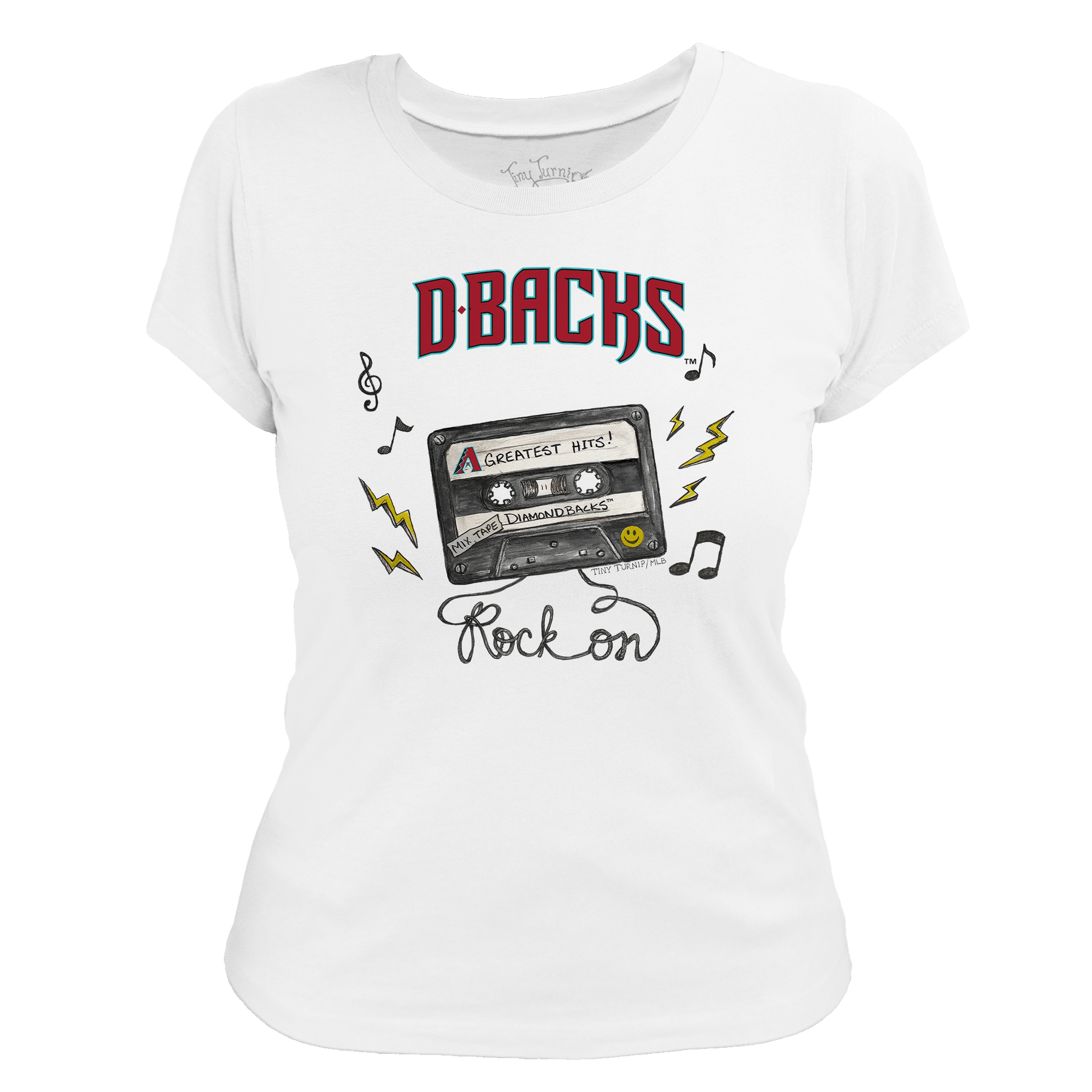 Arizona Diamondbacks Mixtape Women's Tee Shirt