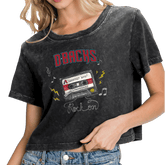 Arizona Diamondbacks Mixtape Vintage Crop Tee