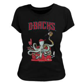 Arizona Diamondbacks Octopus Tee Shirt