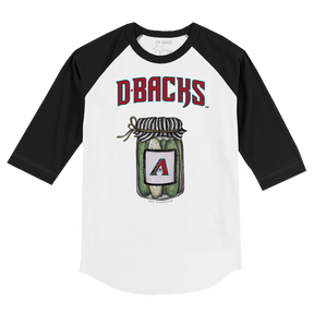 Arizona Diamondbacks Pickle Jar 3/4 Black Sleeve Raglan