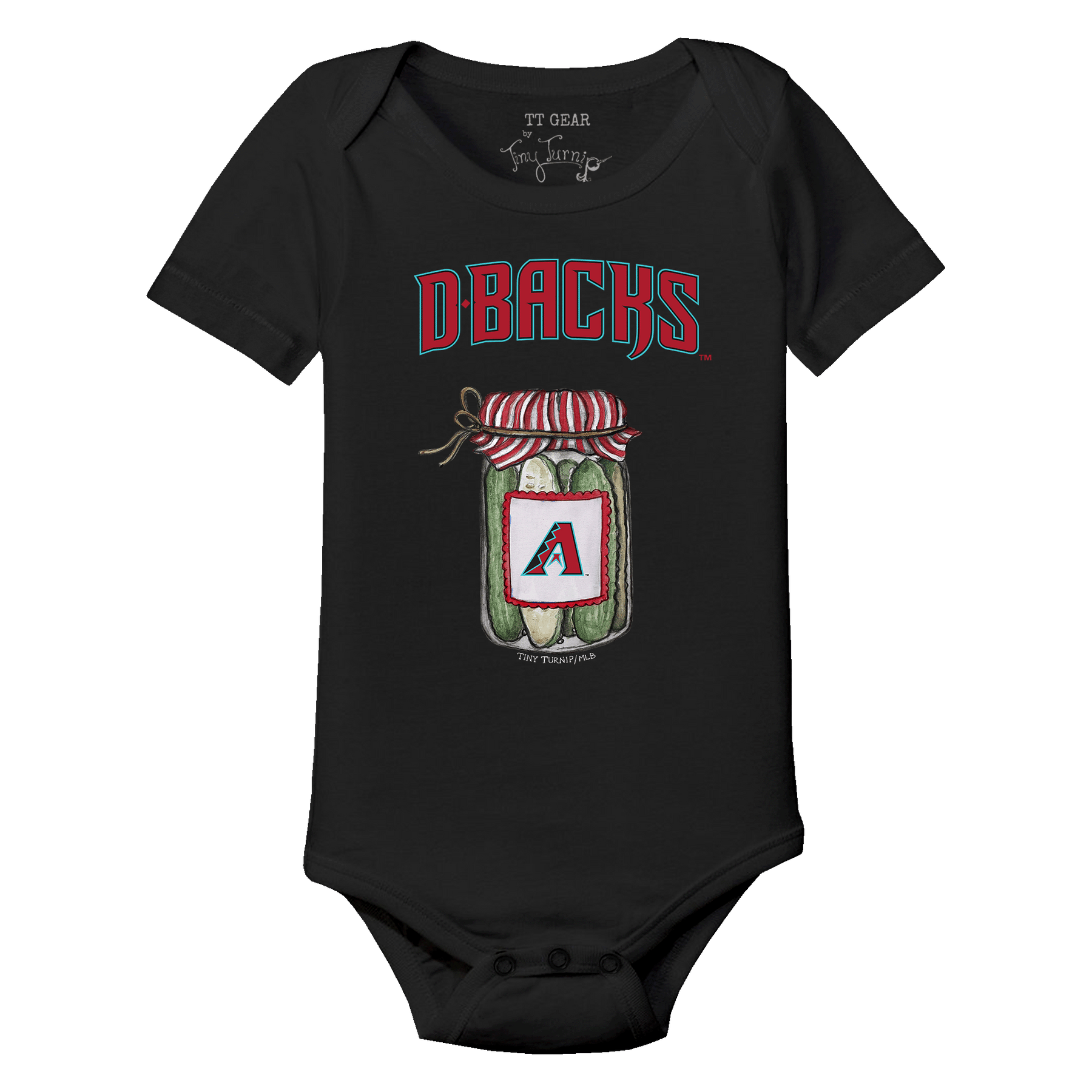 Arizona Diamondbacks Pickle Jar Short Sleeve Snapper