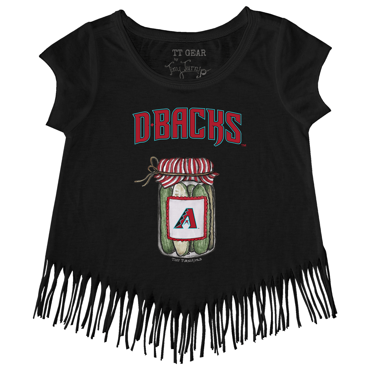 Arizona Diamondbacks Pickle Jar Fringe Tee