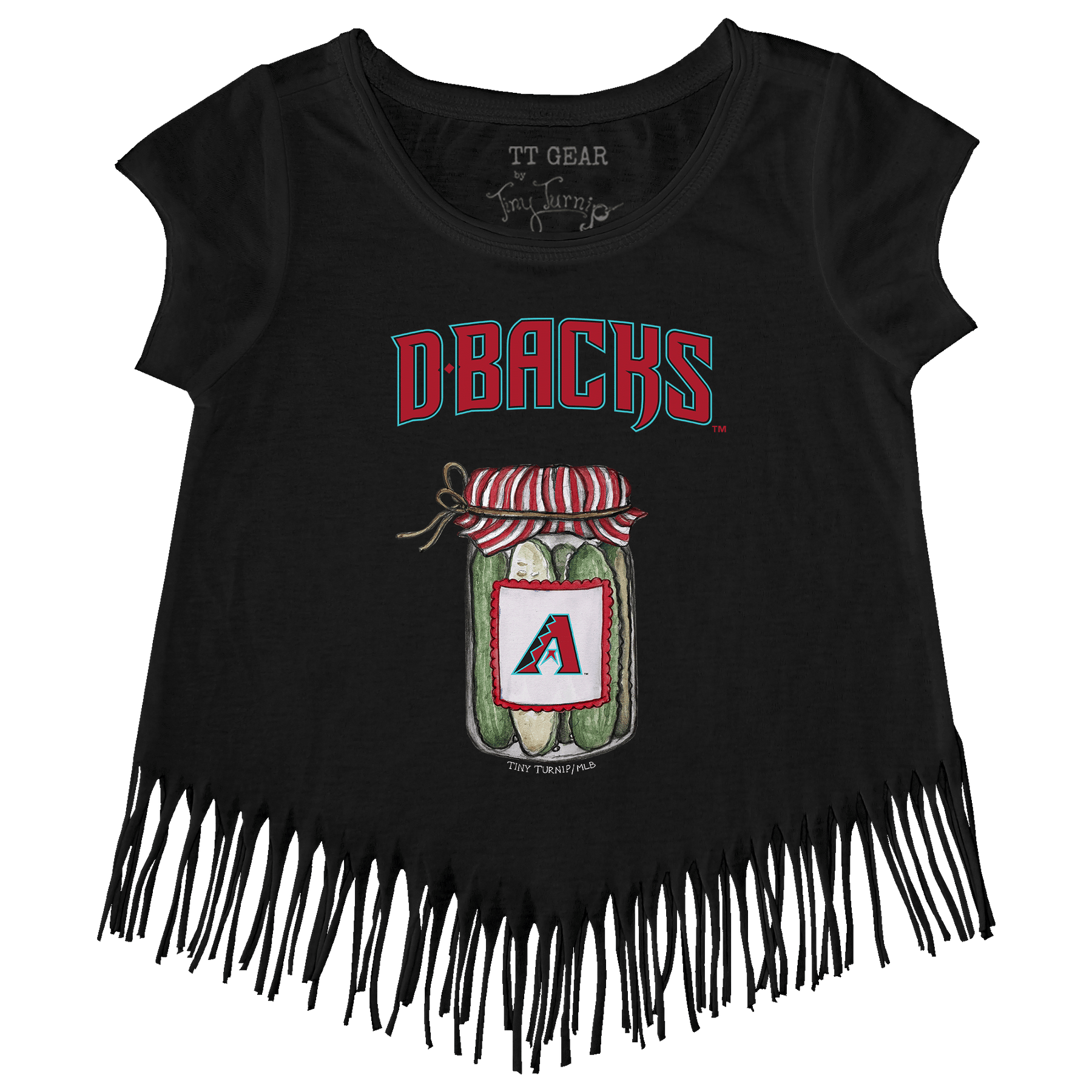 Arizona Diamondbacks Pickle Jar Fringe Tee