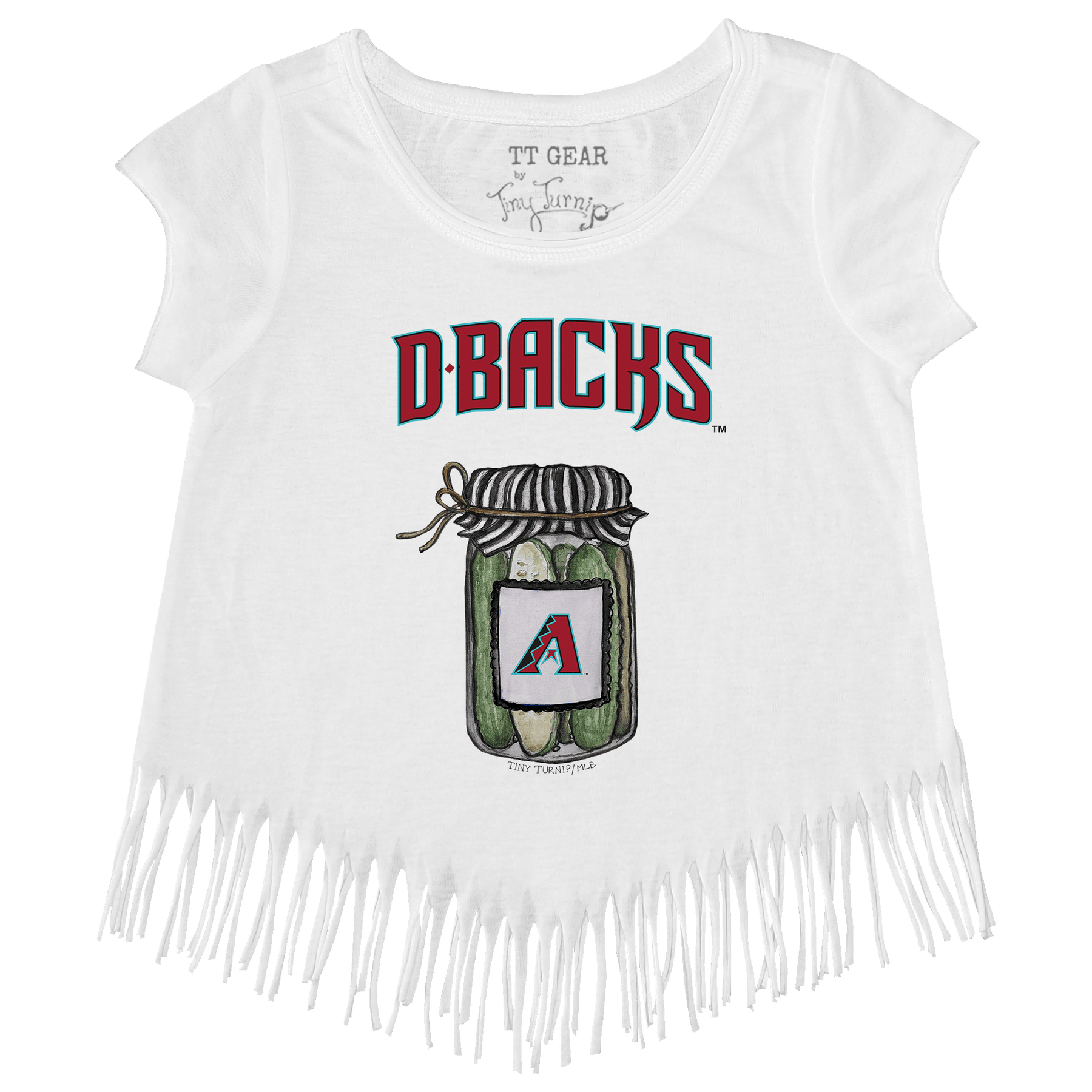 Arizona Diamondbacks Pickle Jar Fringe Tee