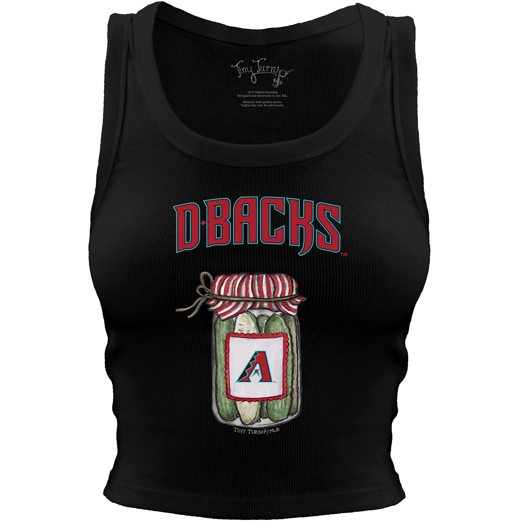 Arizona Diamondbacks Pickle Jar Crop Tank