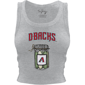 Arizona Diamondbacks Pickle Jar Crop Tank