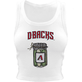 Arizona Diamondbacks Pickle Jar Crop Tank