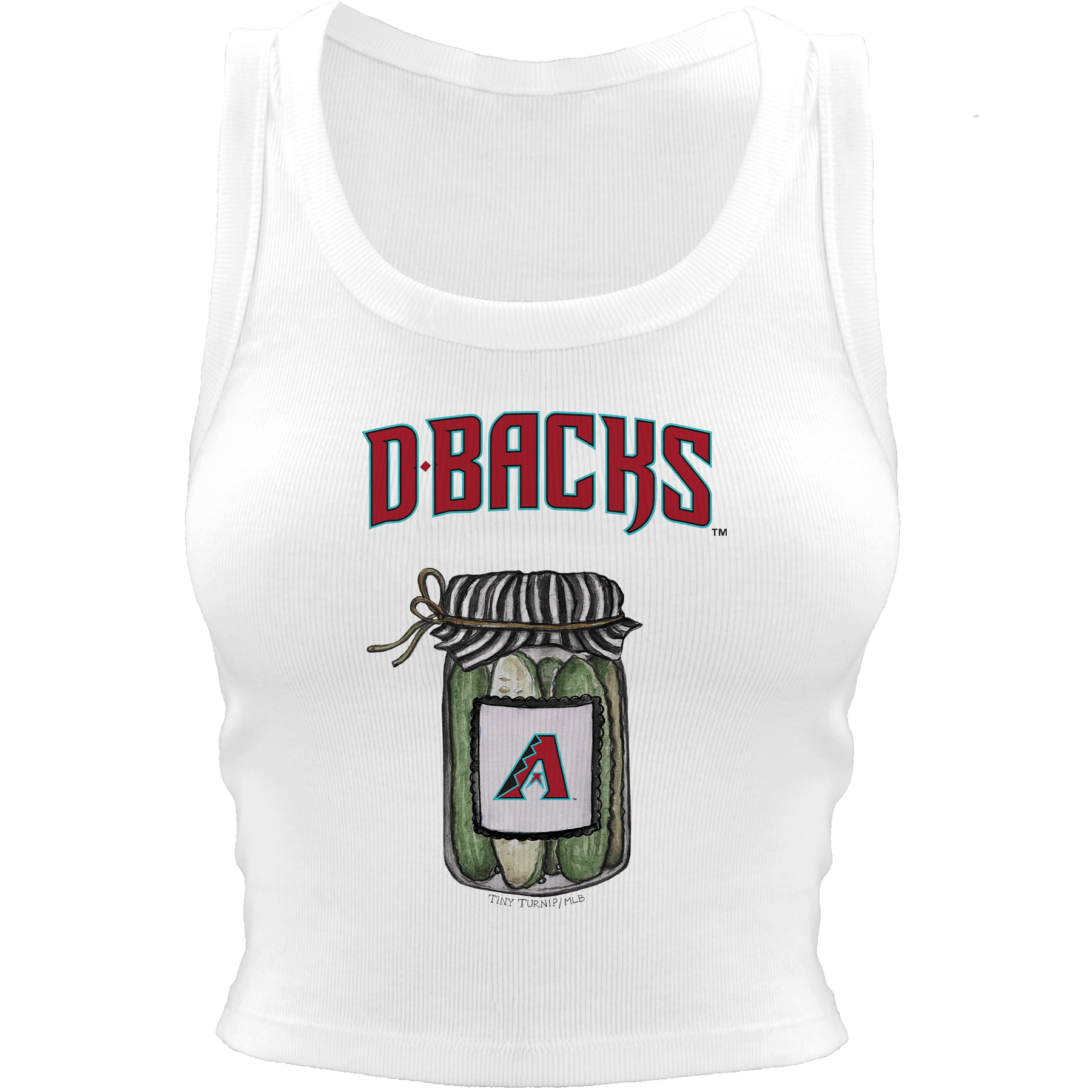 Arizona Diamondbacks Pickle Jar Crop Tank