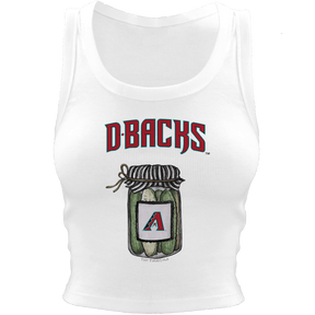 Arizona Diamondbacks Pickle Jar Crop Tank