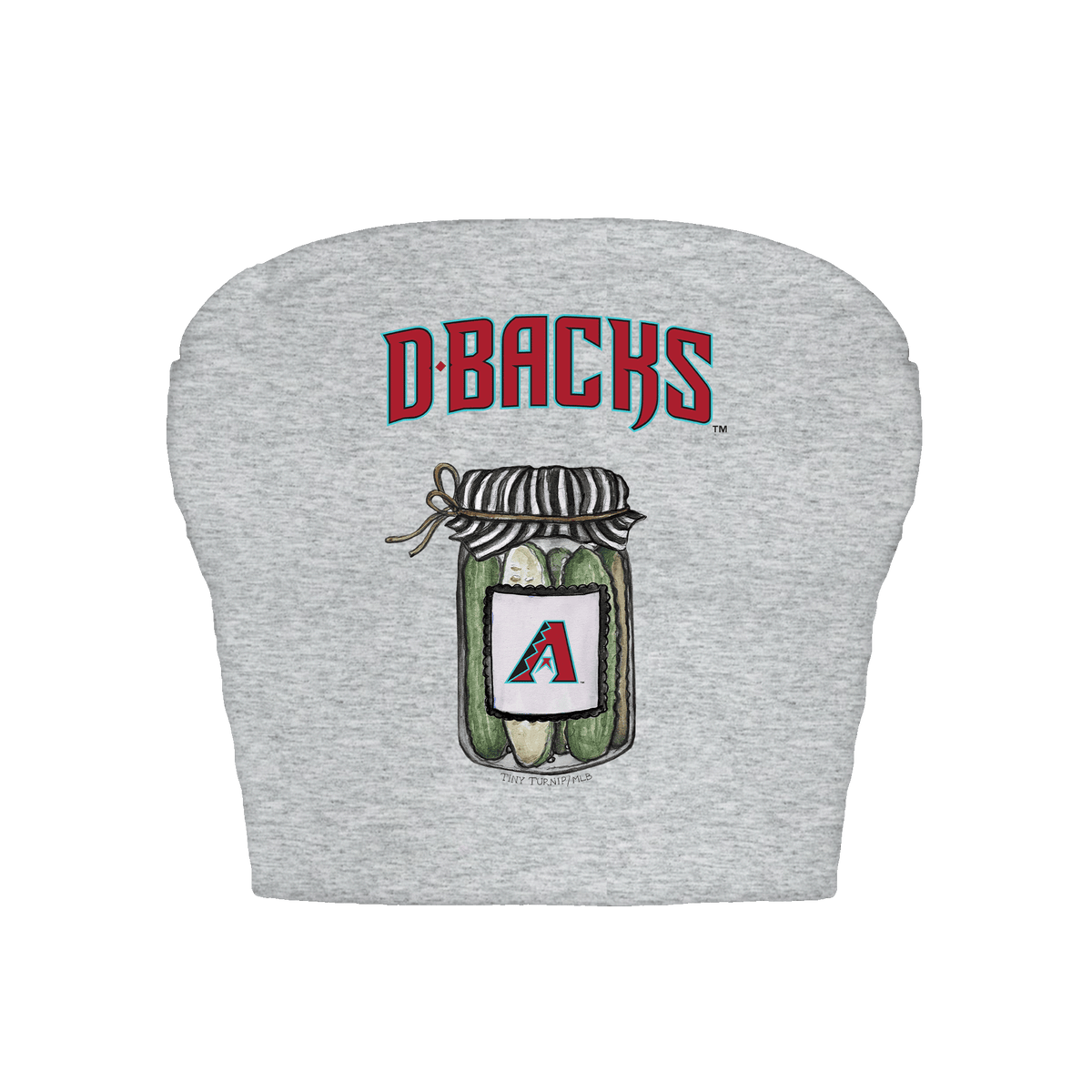 Arizona Diamondbacks Pickle Jar Crop Tube Top