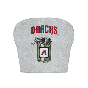 Arizona Diamondbacks Pickle Jar Crop Tube Top