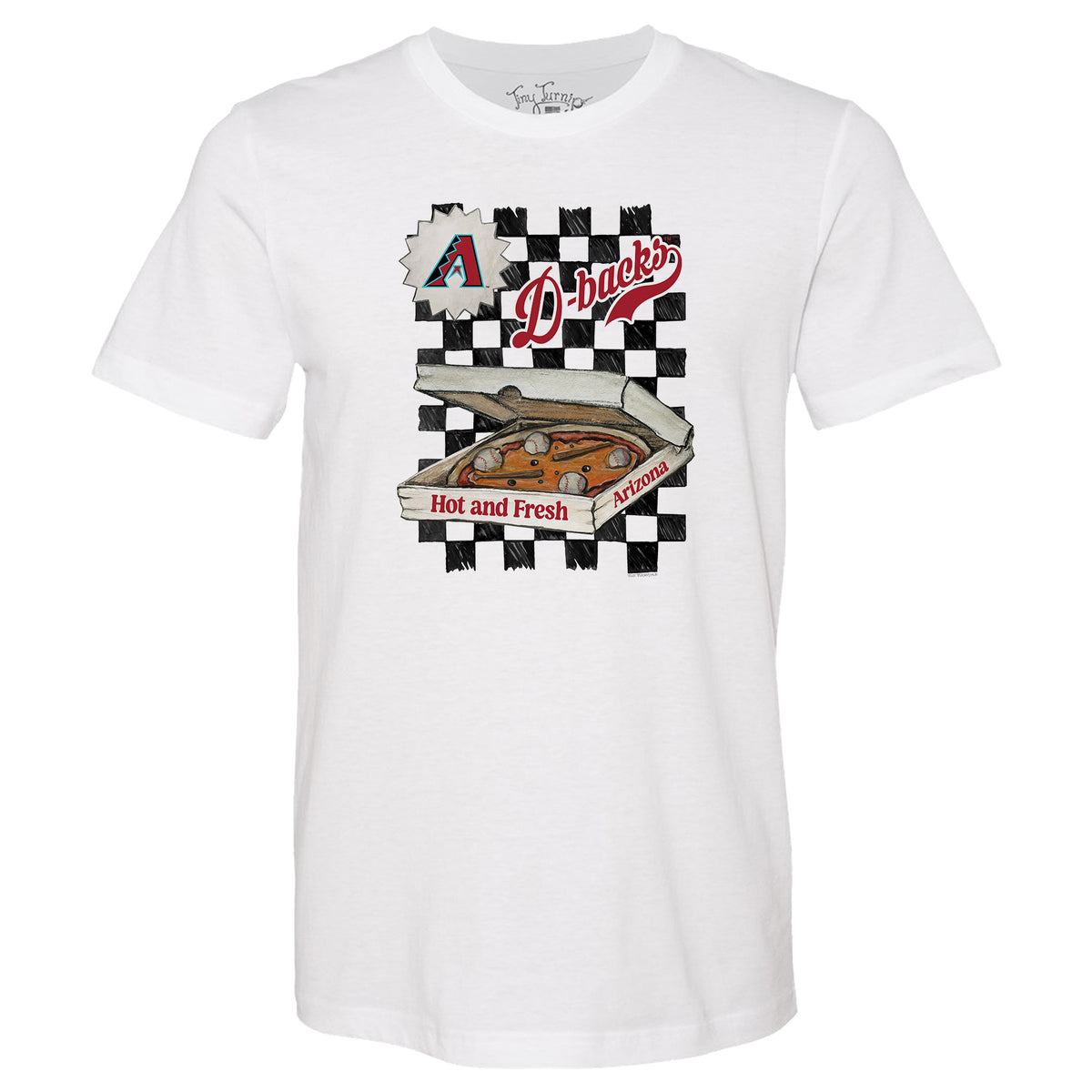 Arizona Diamondbacks Pizza Tee Shirt