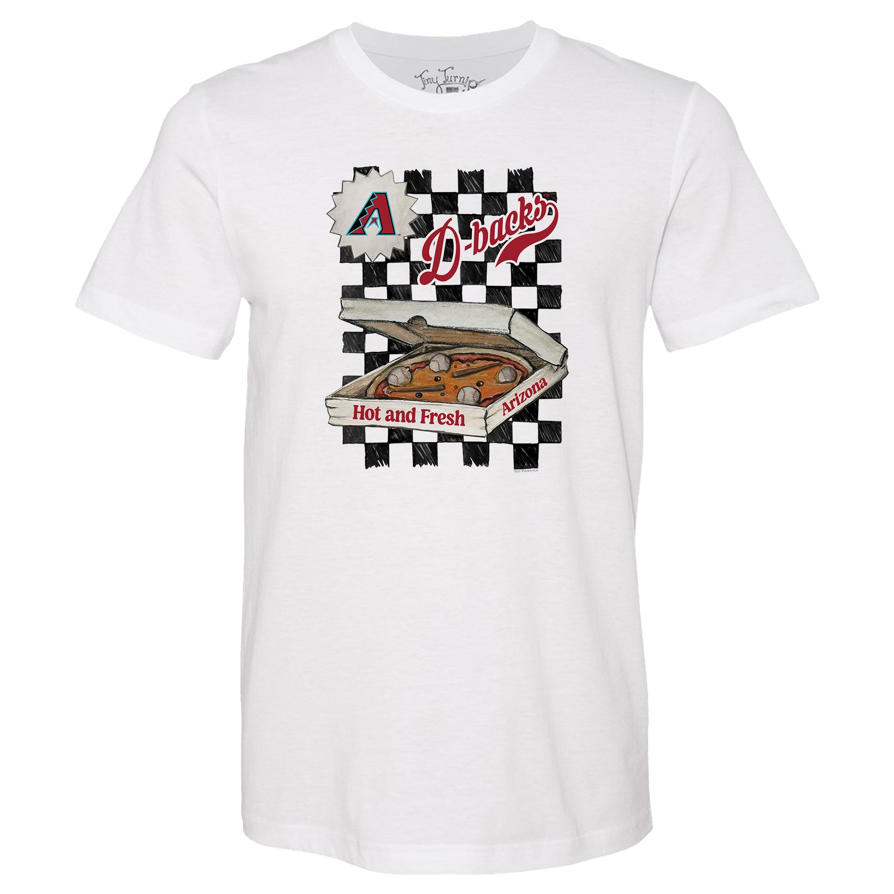 Arizona Diamondbacks Pizza Tee Shirt