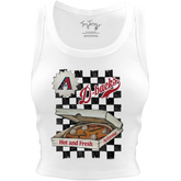 Arizona Diamondbacks Pizza Crop Tank - Tiny Turnip