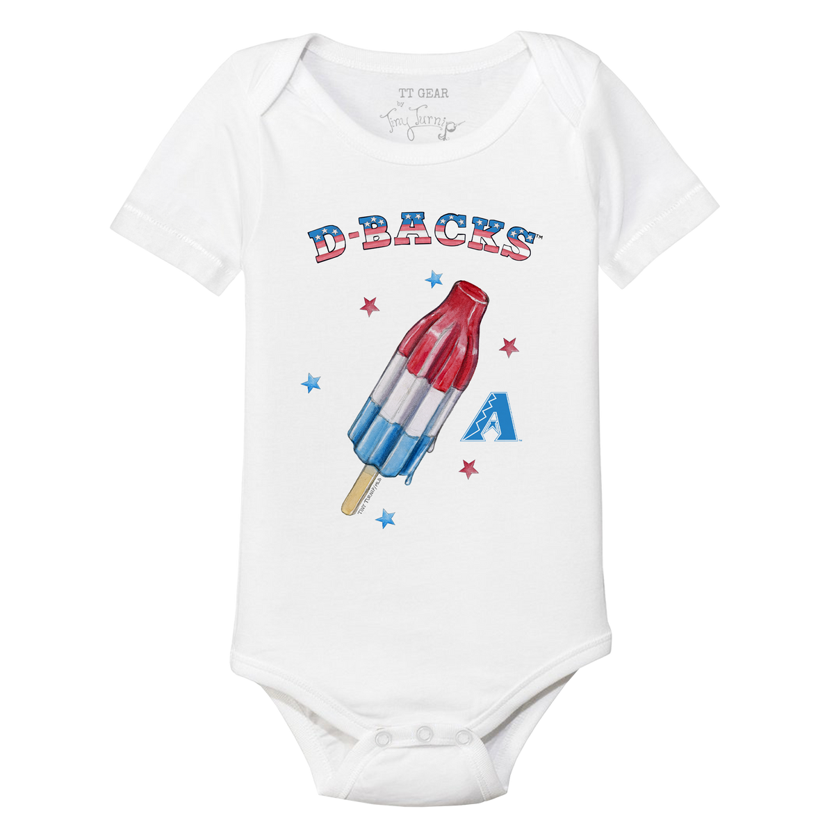 Arizona Diamondbacks Rocket Pop Short Sleeve Snapper