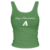 Arizona Diamondbacks Logo Script Ribbed Tank - Tiny Turnip