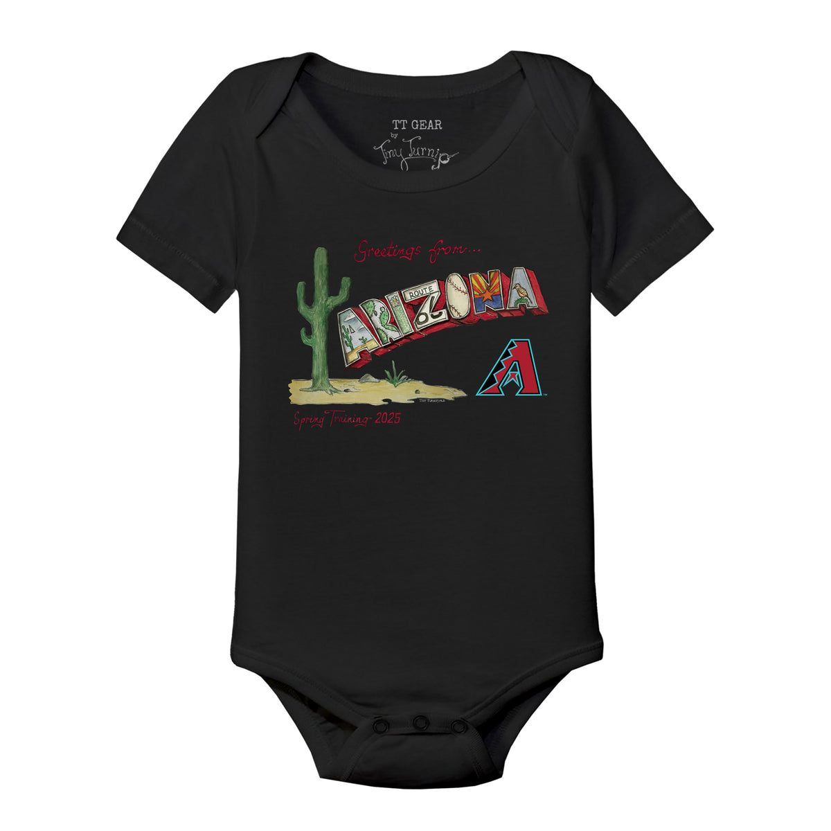 Arizona Diamondbacks Spring Training 2025 Short Sleeve Snapper