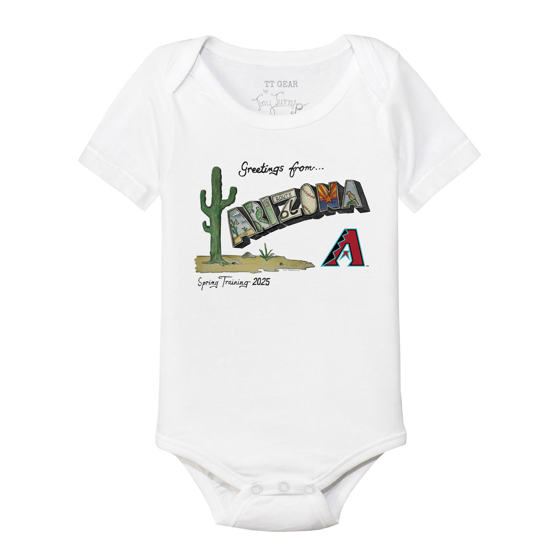 Arizona Diamondbacks Spring Training 2025 Short Sleeve Snapper