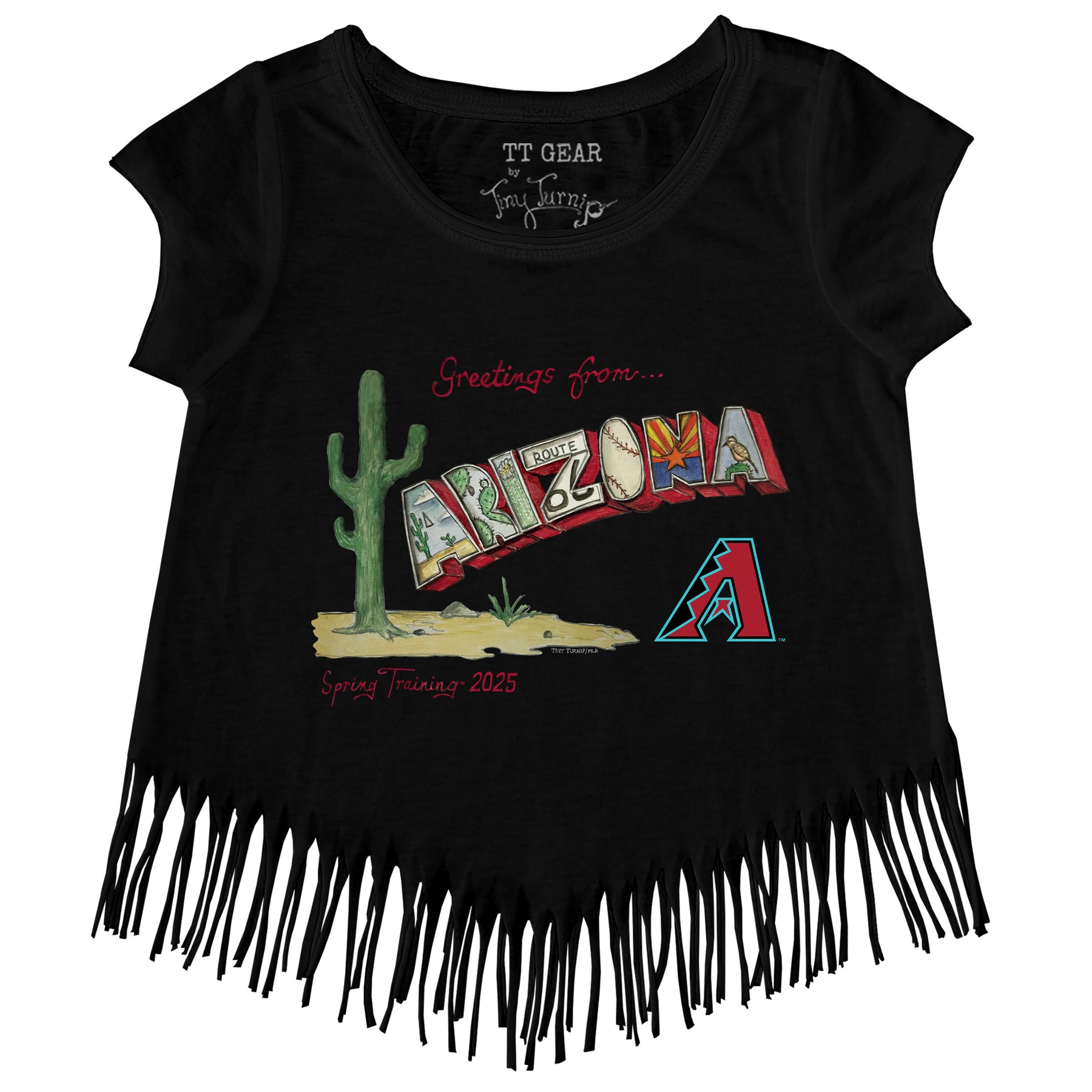 Arizona Diamondbacks Spring Training 2025 Fringe Tee