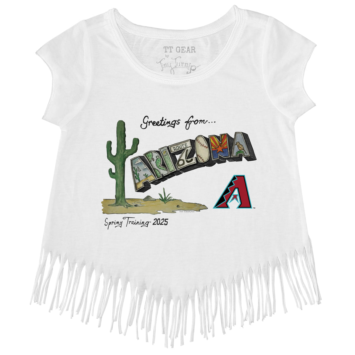 Arizona Diamondbacks Spring Training 2025 Fringe Tee