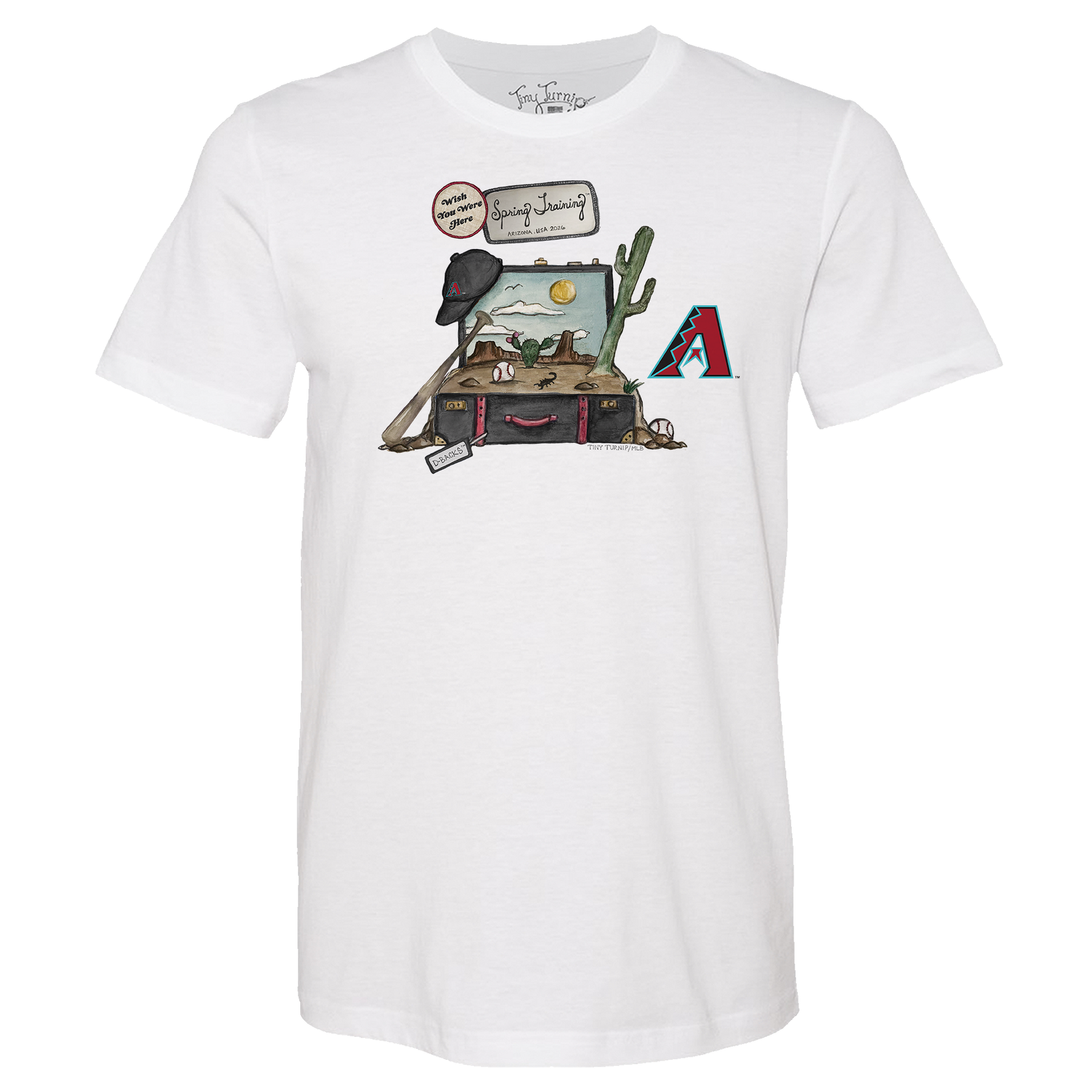 Arizona Diamondbacks Spring Training 2026 Unisex Tee Shirt - Tiny Turnip