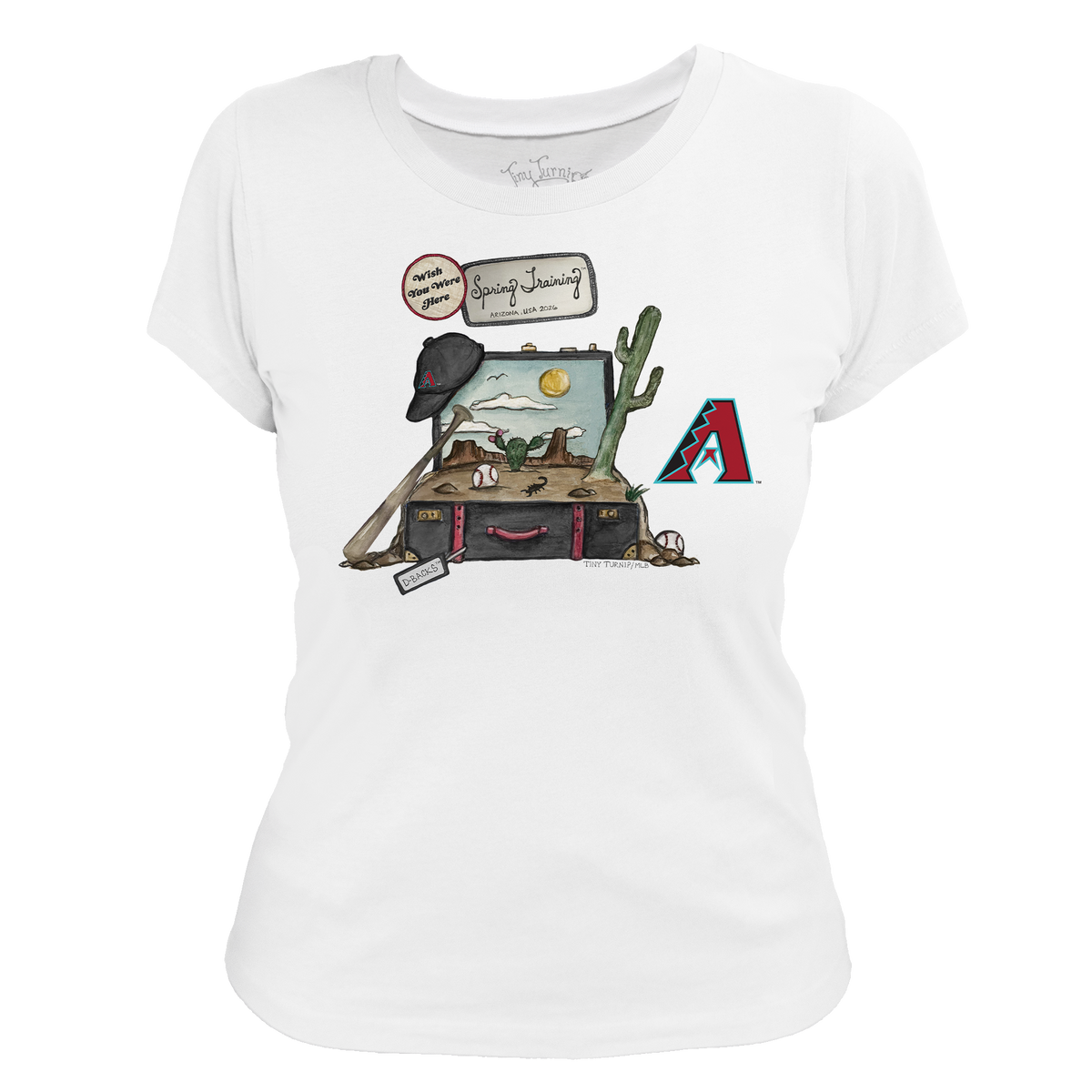 Arizona Diamondbacks Spring Training 2026 Women's Tee Shirt