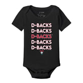 Arizona Diamondbacks Stacked Short Sleeve Snapper