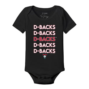Arizona Diamondbacks Stacked Short Sleeve Snapper