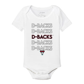 Arizona Diamondbacks Stacked Short Sleeve Snapper