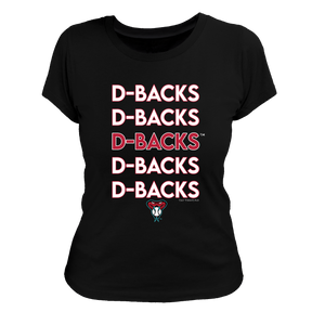 Arizona Diamondbacks Stacked Tee Shirt