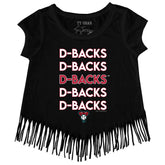 Arizona Diamondbacks Stacked Fringe Tee