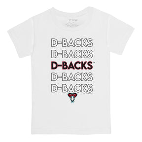 Arizona Diamondbacks Stacked Tee Shirt