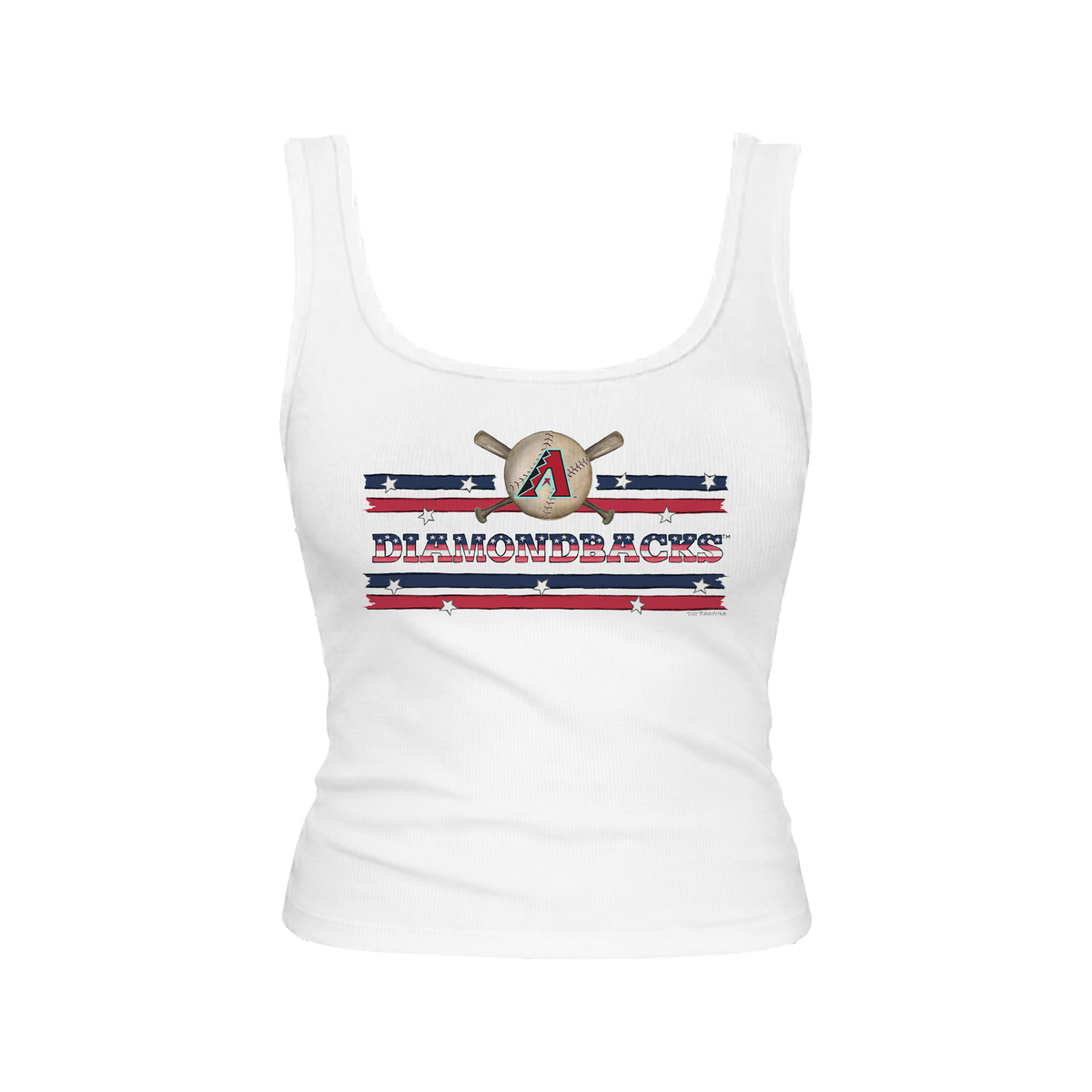 Arizona Diamondbacks Stars and Stripes Emmy Tank