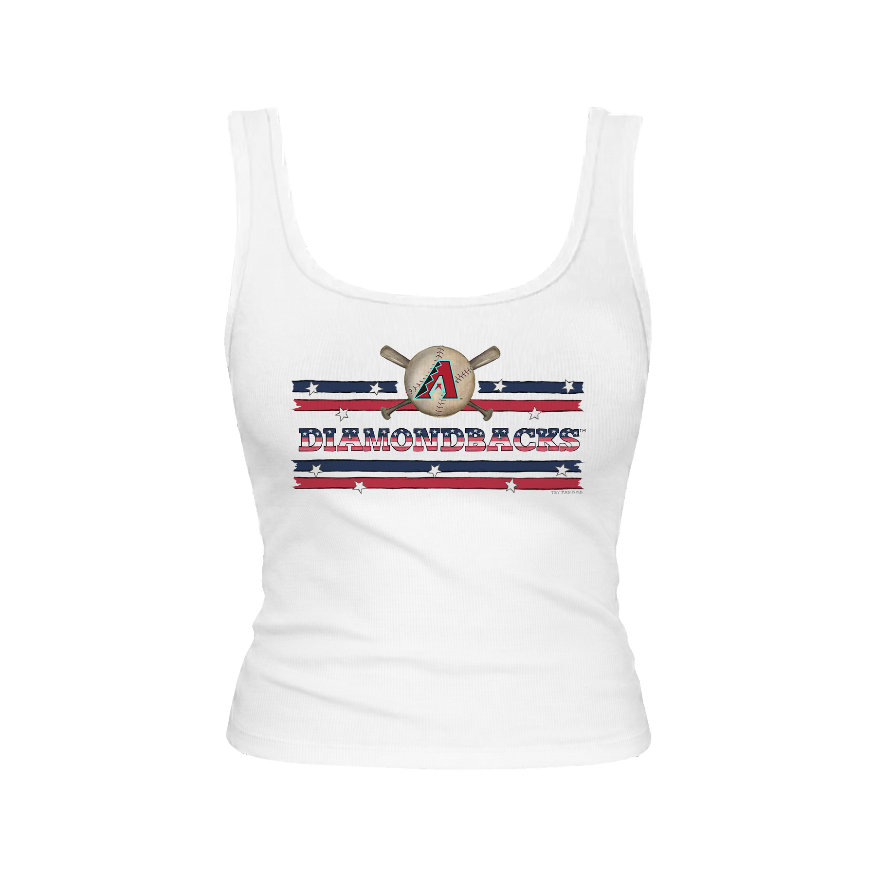 Arizona Diamondbacks Stars and Stripes Emmy Tank