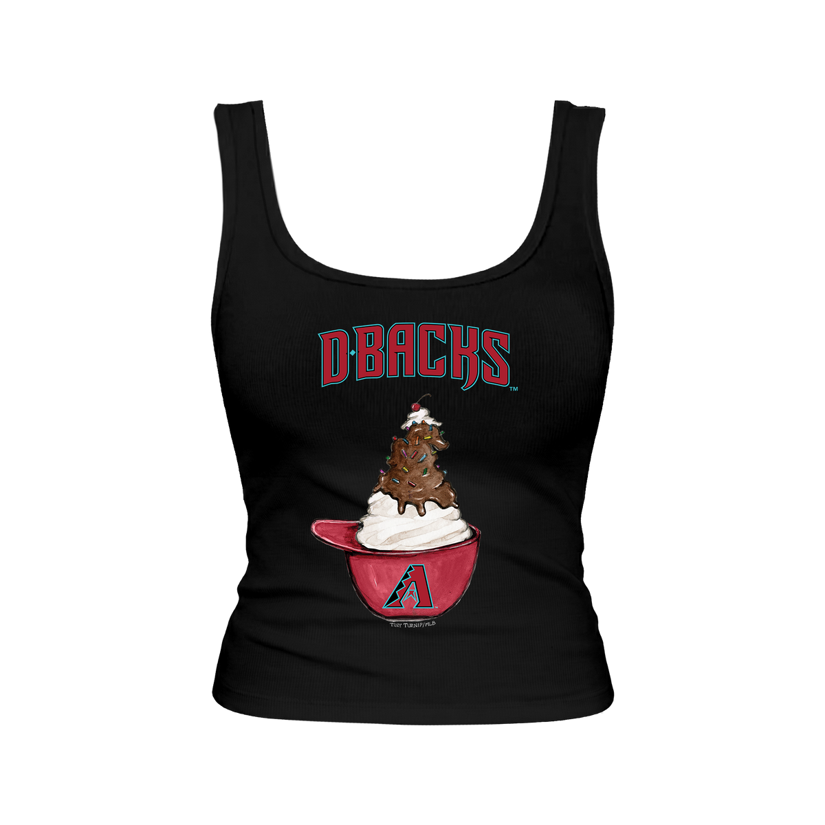 Arizona Diamondbacks Sundae Helmet Emmy Tank