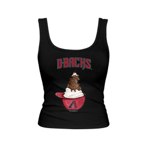 Arizona Diamondbacks Sundae Helmet Emmy Tank