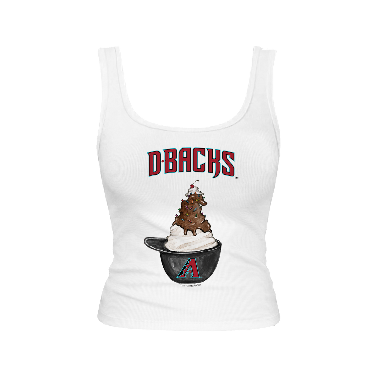 Arizona Diamondbacks Sundae Helmet Emmy Tank