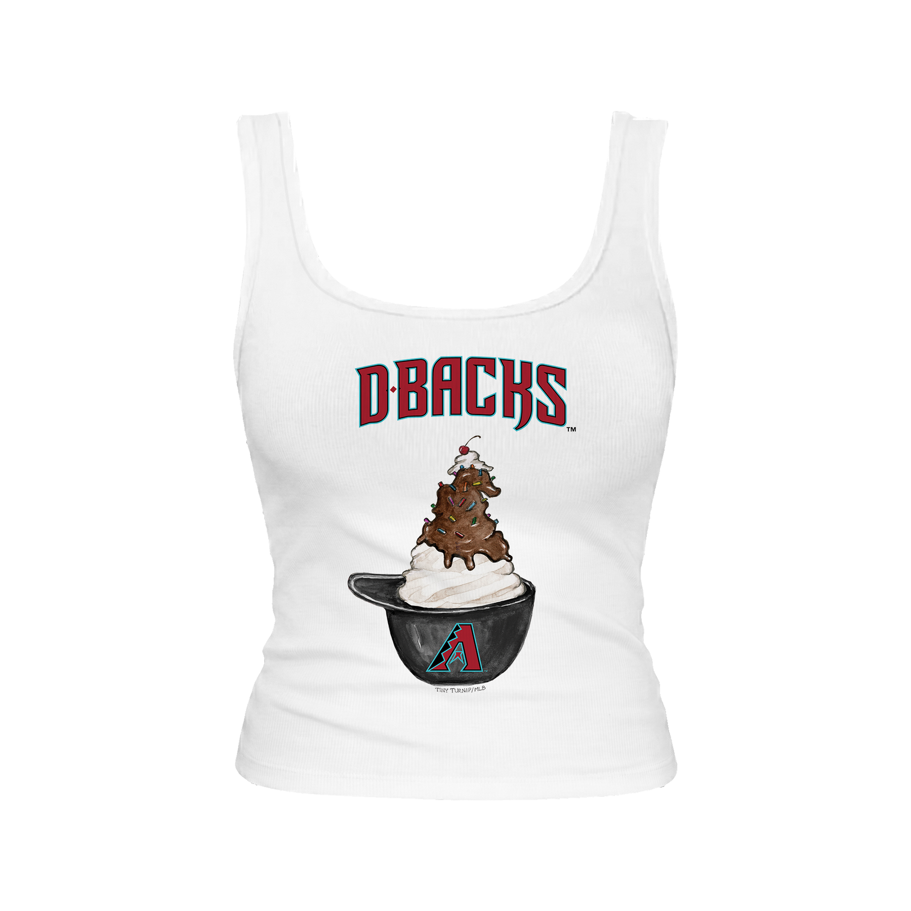 Arizona Diamondbacks Sundae Helmet Emmy Tank
