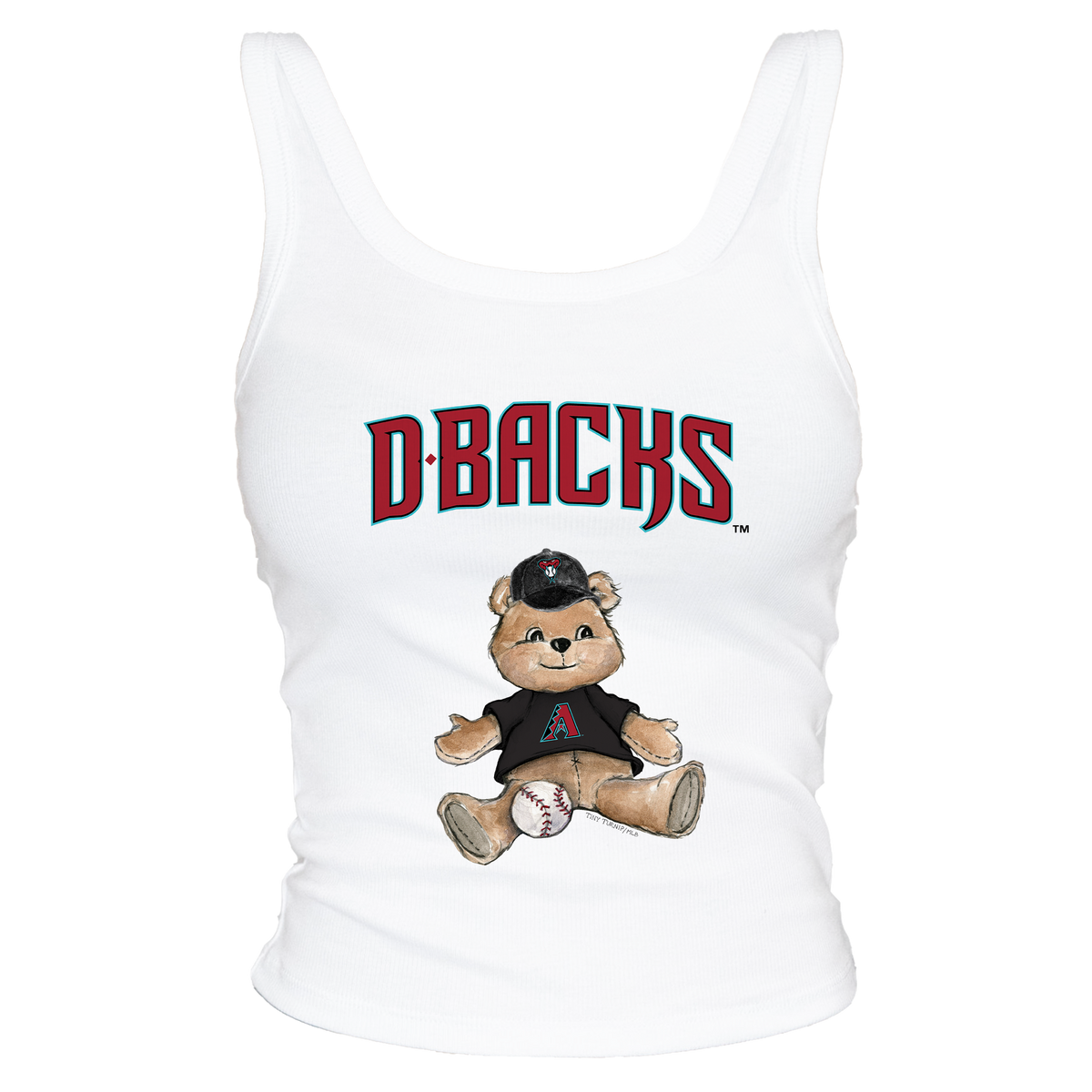 Arizona Diamondbacks Teddy Ribbed Tank