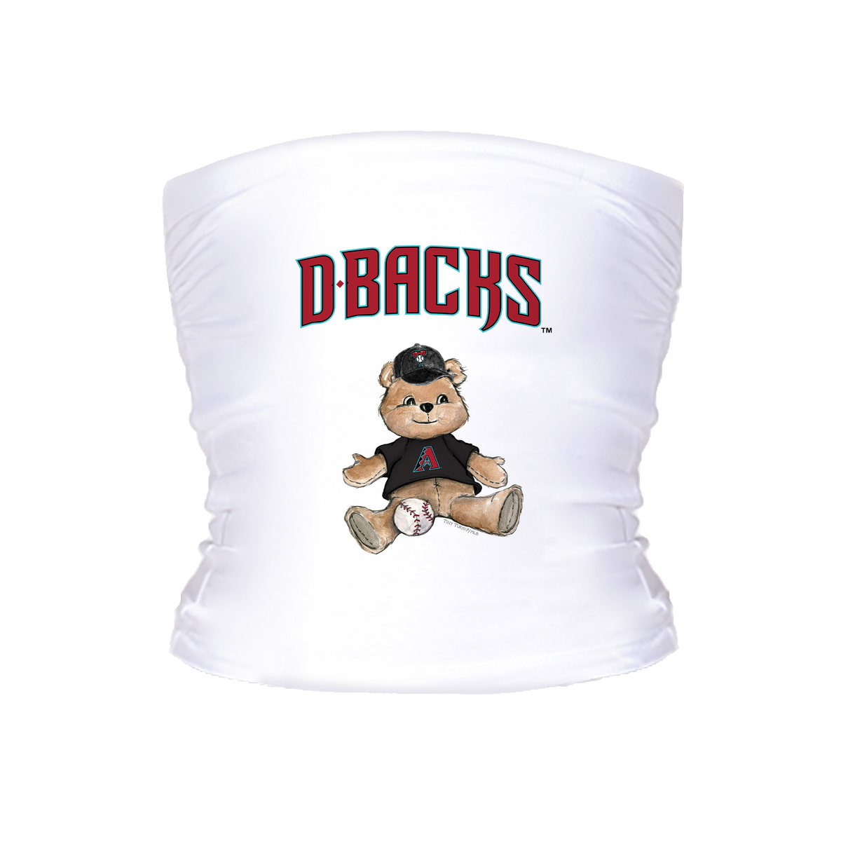Arizona Diamondbacks Teddy Crop Tube Top