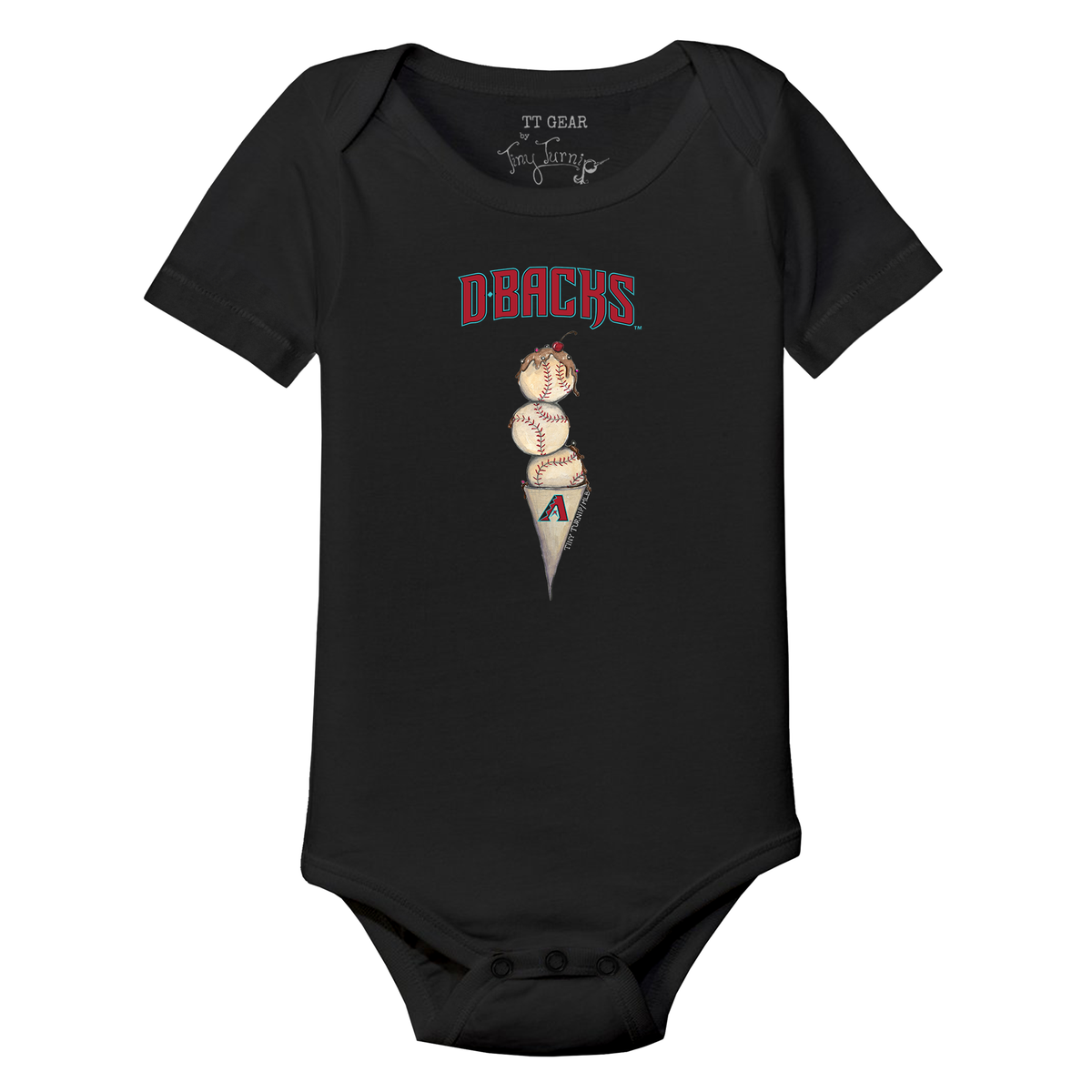 Arizona Diamondbacks Triple Scoop Short Sleeve Snapper