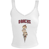Arizona Diamondbacks Triple Scoop Lace Tank