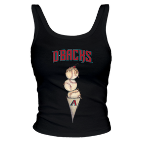 Arizona Diamondbacks Triple Scoop Ribbed Tank