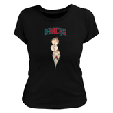 Arizona Diamondbacks Triple Scoop Women's Tee Shirt - Tiny Turnip