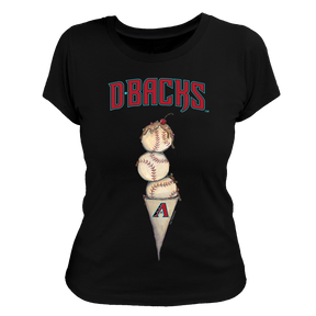 Arizona Diamondbacks Triple Scoop Women's Tee Shirt