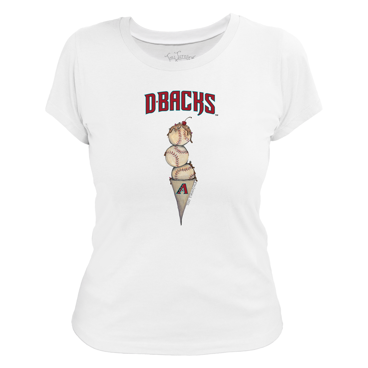 Arizona Diamondbacks Triple Scoop Women's Tee Shirt